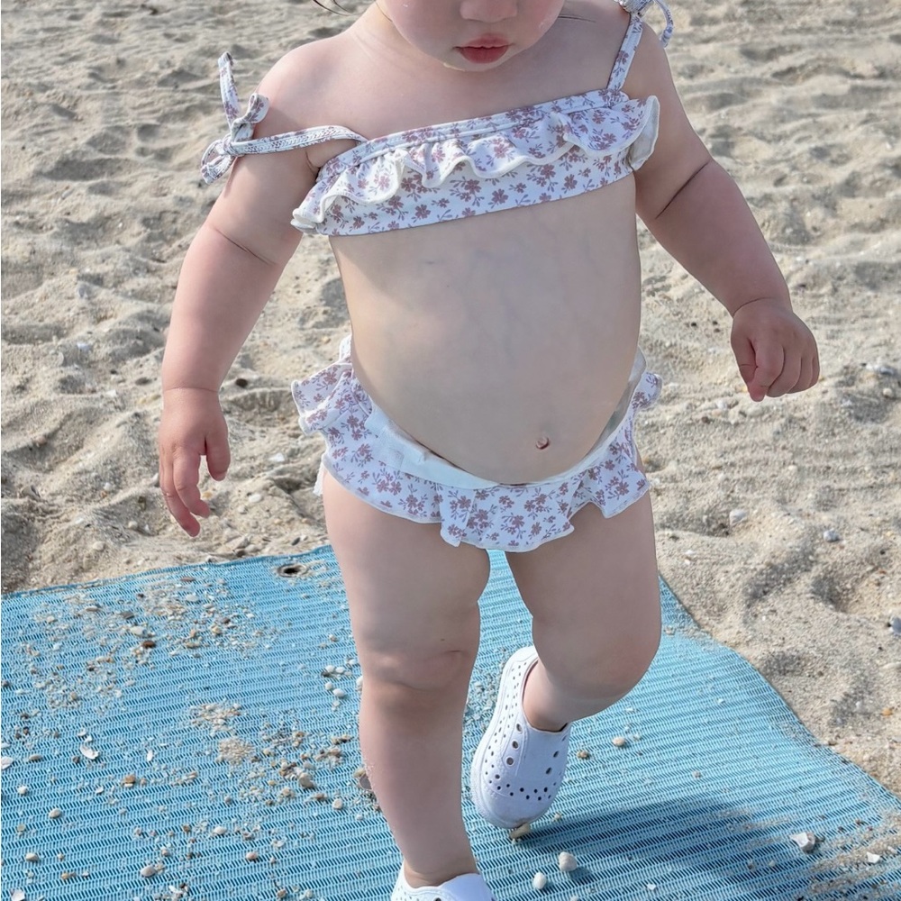 Jamie Kay 1yr Floral Ruffle Bikini Set - Picture 4 of 4